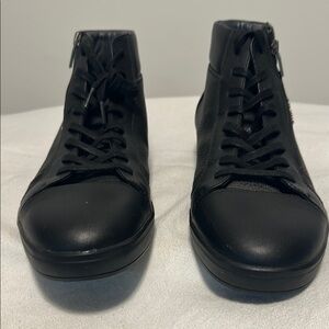 NEW Calvin Klein Balthazar 2 Black  Zip Up and Lace Up Oxfords